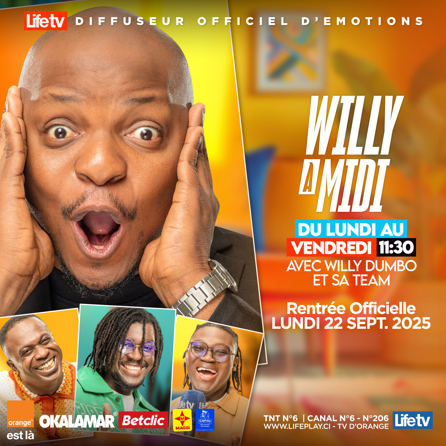 Willy à Midi - Saison 6